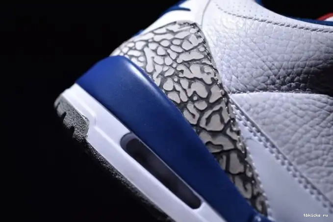 Rep TB Look True Air Blue 854262-106 First Retro 3 Jordan Air Nike 0525